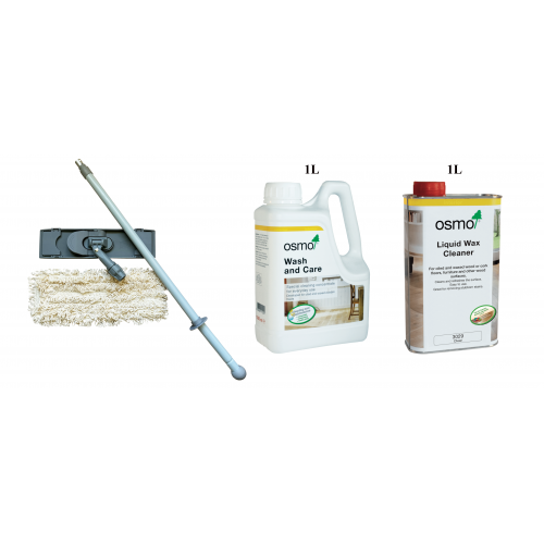 Kit Saving: DC053 Clean & care hardwax finishes natural, grey, white or dark (E7 KJ, DC, SA), starter  (DC)